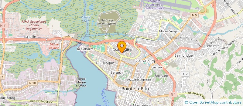 localisation de l'entreprise SOCIETE DE RECOUVREMENT EXPRESS à LES ABYMES