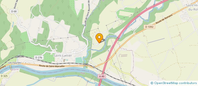 localisation de l'entreprise SOCIETE DE RECUPERATION ET DE TRANSPORT à SAINT-BONNET-DE-CHAVAGNE
