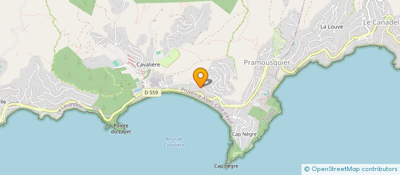 localisation de l'entreprise SOCIETE DE REDISTRIBUTION MEDITERRANEENNE à LE LAVANDOU