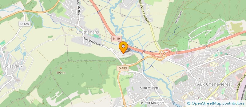 localisation de l'entreprise SOCIETE DE REGIE DE MAGASINS  COUTHENANS