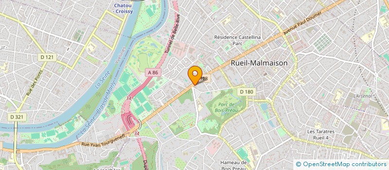 localisation de l'entreprise SOCIETE DE RENOVATION CONTEMPORAINE à RUEIL-MALMAISON