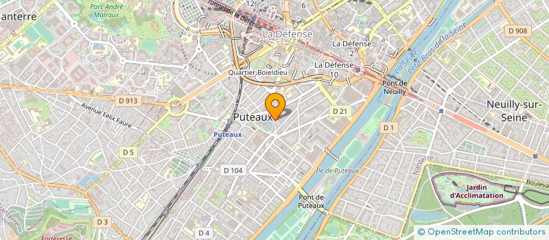localisation de l'entreprise SOCIETE DE RENOVATION DU BATIMENT à PUTEAUX