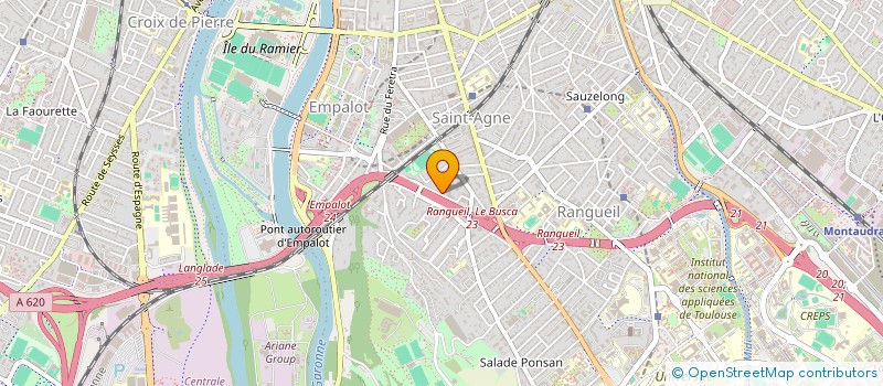 localisation de l'entreprise SOCIETE DE RENOVATION ET BATIMENT D'OCCITANIE à TOULOUSE