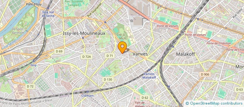 localisation de l'entreprise SOCIETE DE RENOVATION ET CONSTRUCTION à VANVES