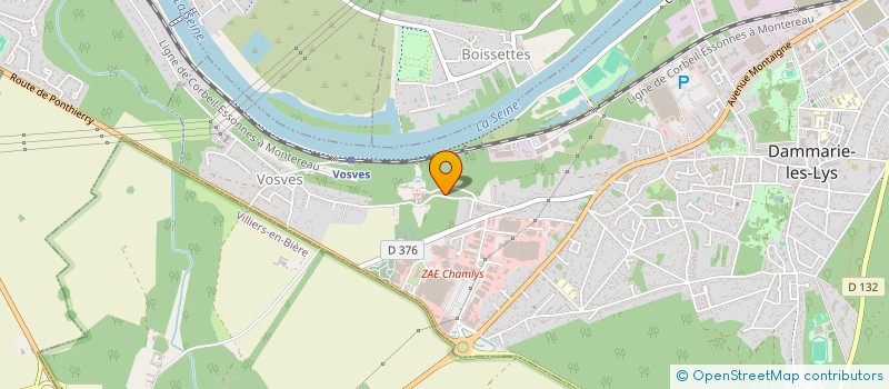 localisation de l'entreprise SOCIETE DE RENOVATION ET D'AMENAGEMENTS à DAMMARIE-LES-LYS