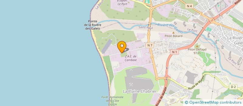 localisation de l'entreprise SOCIETE DE RENOVATION ET DE MAINTENANCE EN BATIMENTS à SAINT-PAUL