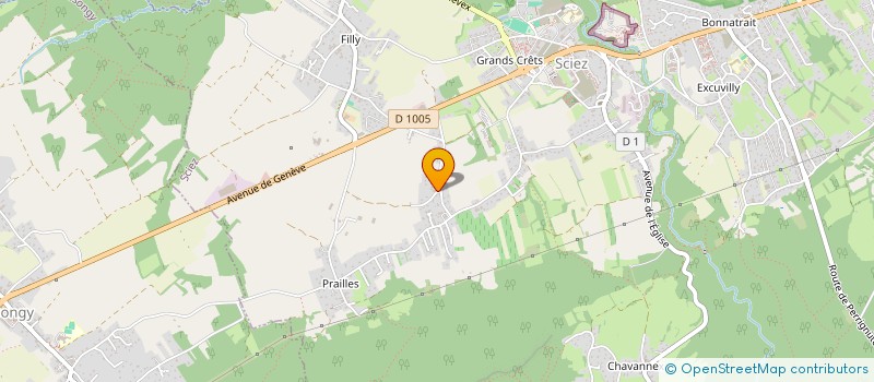 localisation de l'entreprise SOCIETE DE RENOVATION ET EXPLOITATION DU LEMAN - S.R.E.L.  SCIEZ