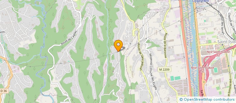 localisation de l'entreprise SOCIETE DE RENOVATION ET TRAVAUX  LA GAUDE