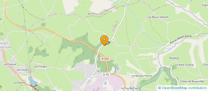 localisation de l'entreprise SOCIETE DE RENOVATION IMMOBILIERE  SAINT ELOY LES MINES