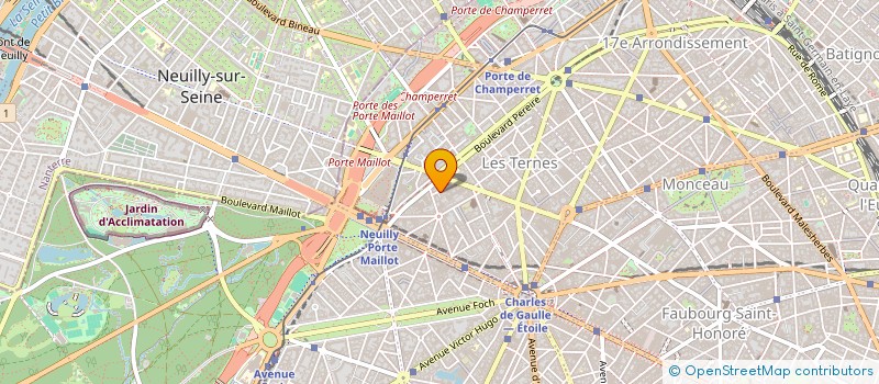 localisation de l'entreprise SOCIETE DE RESERVATION HOTELIERE à PARIS