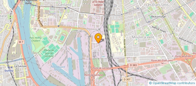 localisation de l'entreprise SOCIETE DE RESTAURATION AUBERGE A LIENS à LYON