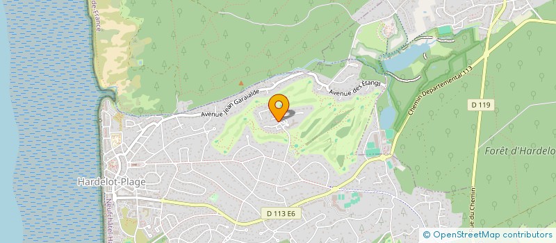 localisation de l'entreprise SOCIETE DE RESTAURATION DES GOLFS  NEUFCHATEL-HARDELOT