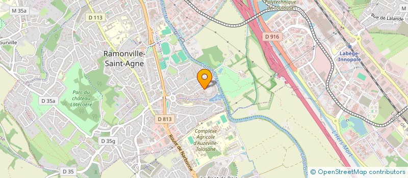 localisation de l'entreprise SOCIETE DE RESTAURATION ECOLOGIQUE  RAMONVILLE-SAINT-AGNE