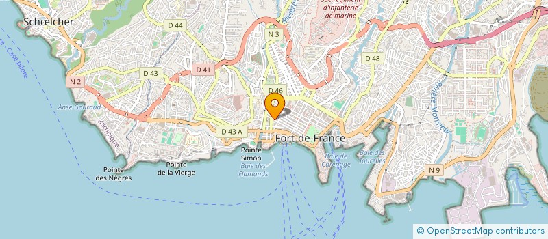 localisation de l'entreprise SOCIETE DE RESTAURATION ET D'EXPLOITATION MARTINIQUE à FORT-DE-FRANCE