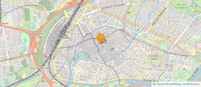 localisation de l'entreprise SOCIETE DE RESTAURATION ET DE RECEPTION STRASBOURGEOISE à STRASBOURG