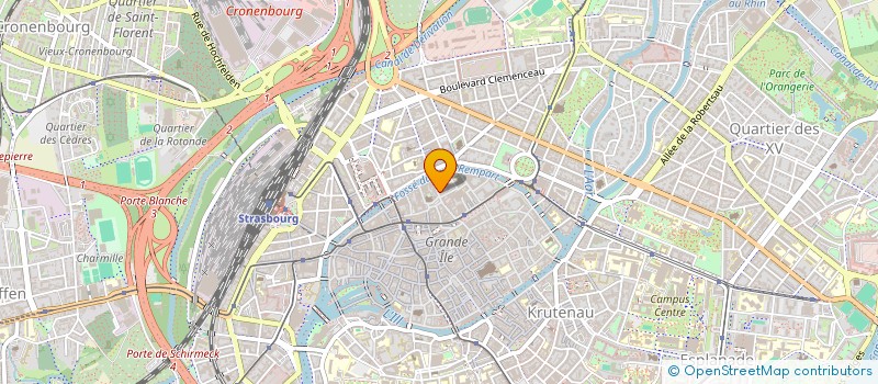 localisation de l'entreprise SOCIETE DE RESTAURATION LEO à STRASBOURG