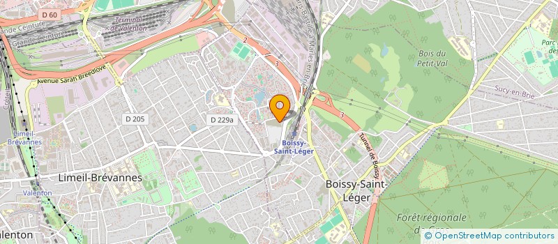localisation de l'entreprise SOCIETE DE RESTAURATION RAPIDE DE BOISSY à BOISSY-SAINT-LEGER
