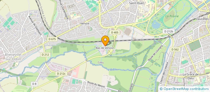 localisation de l'entreprise SOCIETE DE REVETEMENT ET DE PEINTURE à CAEN