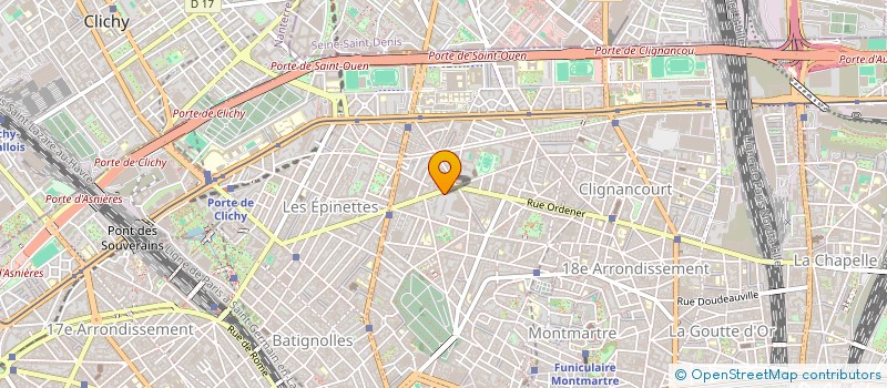 localisation de l'entreprise SOCIETE DE REVETEMENTS CONTEMPORAINS  PARIS