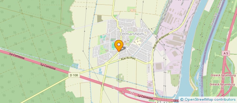 localisation de l'entreprise SOCIETE DE REVISION ET DE CONSEIL EN GESTION SORECOGEST  HOMBOURG