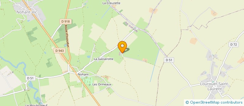 localisation de l'entreprise SOCIETE DE SAINT BLAISE DE NOHANT à NOHANT-VIC
