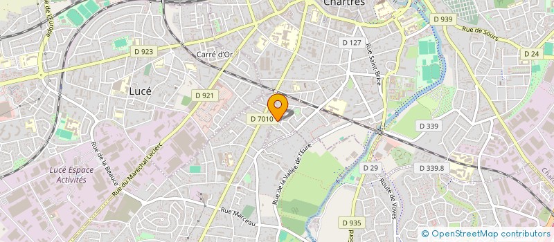 localisation de l'entreprise SOCIETE DE SAINT VINCENT DE PAUL à CHARTRES