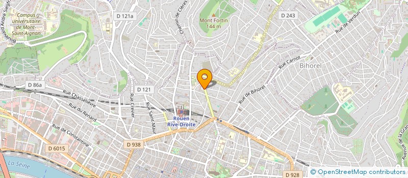 localisation de l'entreprise SOCIETE DE SAINT VINCENT DE PAUL DE LA SEINE MARITIME  ROUEN