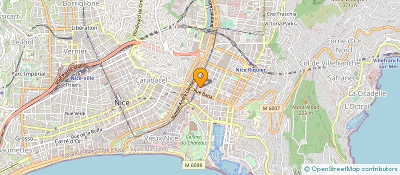 localisation de l'entreprise SOCIETE DE SAINT VINCENT DE PAUL LOUISE DE MARILLAC à NICE