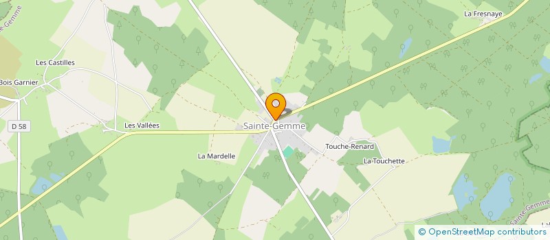 localisation de l'entreprise SOCIETE DE SAINT VINCENT DE SAINTE GEMME à SAINTE-GEMME