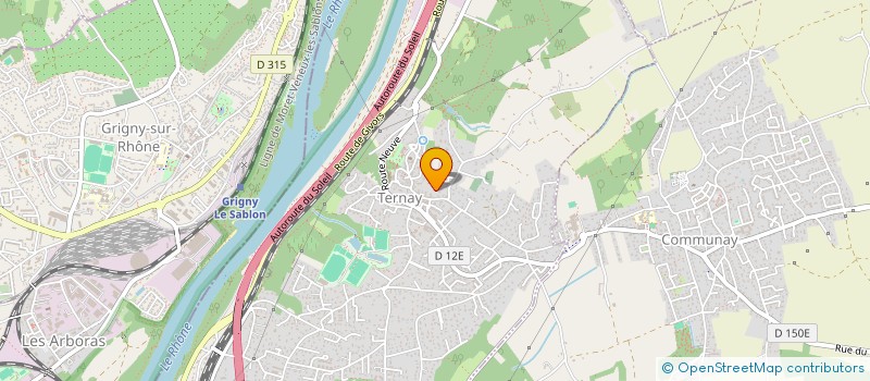 localisation de l'entreprise SOCIETE DE SAUVETAGE DE TERNAY  TERNAY