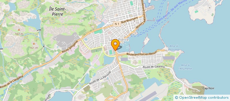 localisation de l'entreprise SOCIETE DE SECOURS AUX MARINS à SAINT PIERRE