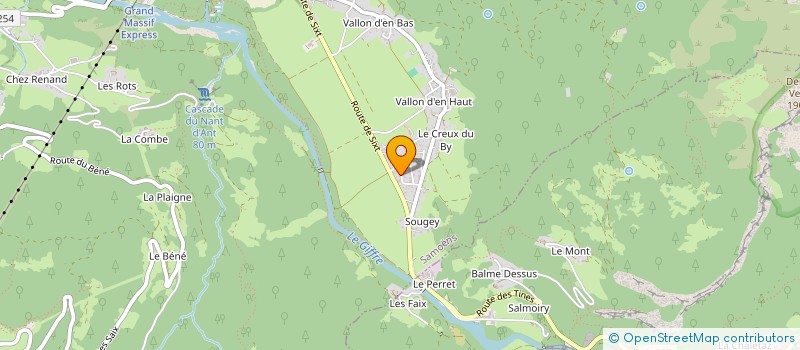 localisation de l'entreprise SOCIETE DE SECOURS EN MONTAGNE DU HAUT-GIFFRE  SAMOENS