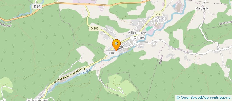 localisation de l'entreprise SOCIETE DE SECOURS ST LOUIS DE MONTFERRIER à MONTFERRIER