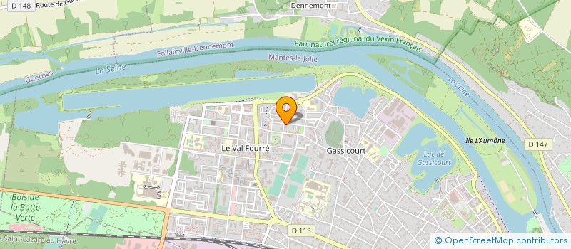 localisation de l'entreprise SOCIETE DE SECURITE DU MANTOIS  MANTES-LA-JOLIE