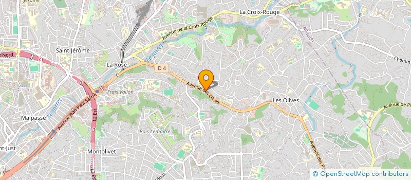 localisation de l'entreprise SOCIETE DE SECURITE PRIVEE LEVARS  MARSEILLE