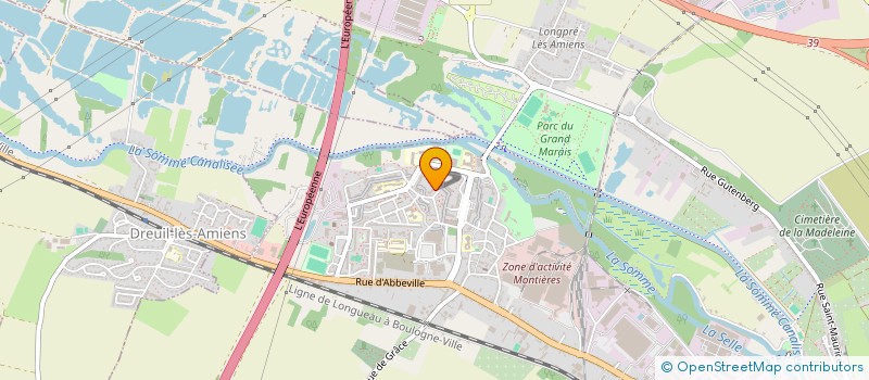 localisation de l'entreprise SOCIETE DE SERVICE ET DE CONSEIL EN INFORMATIQUE  AMIENS