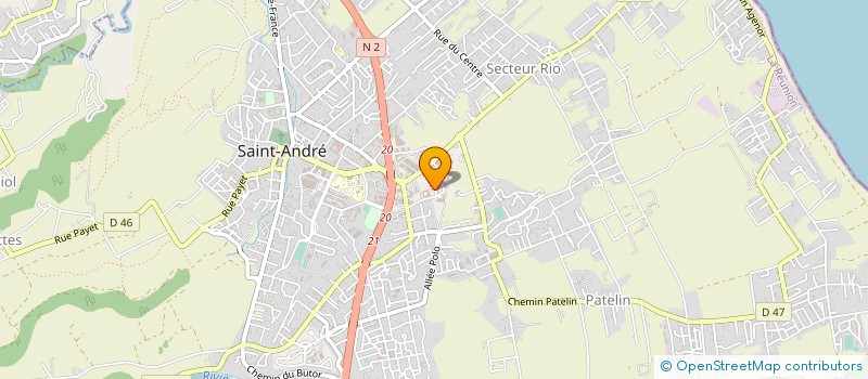 localisation de l'entreprise SOCIETE DE SERVICES AUX PARTICULIERS  SAINT-ANDRE