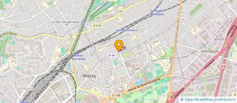 localisation de l'entreprise SOCIETE DE SERVICES & COMMERCE DAOUDI à ANTONY