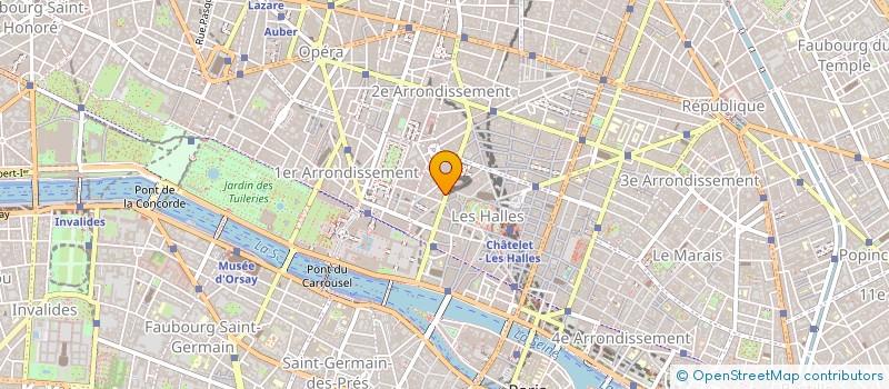 localisation de l'entreprise SOCIETE DE SERVICES ET DE TELETRAITEMENT à PARIS