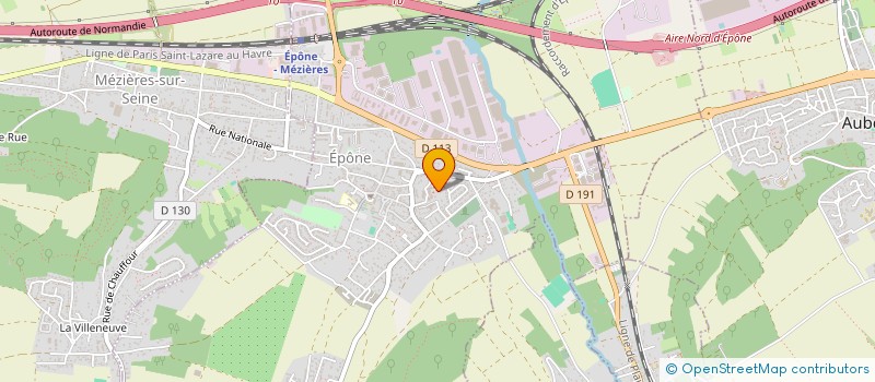 localisation de l'entreprise SOCIETE DE SERVICES FORESTIERS à EPONE
