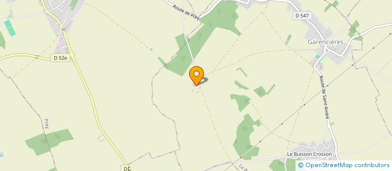 localisation de l'entreprise SOCIETE DE SERVICES FORESTIERS DE L EURE  LA BARONNIE