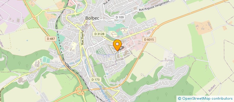 localisation de l'entreprise SOCIETE DE SERVICES INDUSTRIELS NORMANDIE à BOLBEC