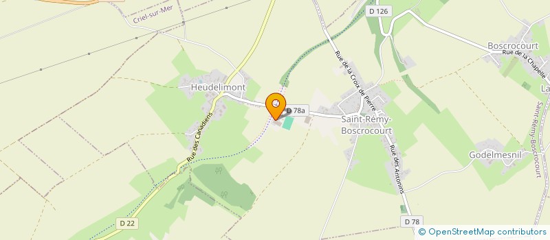 localisation de l'entreprise SOCIETE DE SERVICES VERRIERS  SAINT-REMY-BOSCROCOURT