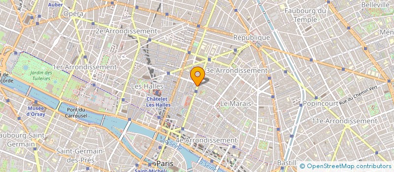 localisation de l'entreprise SOCIETE DE SIGNALISATION AXIALES à PARIS