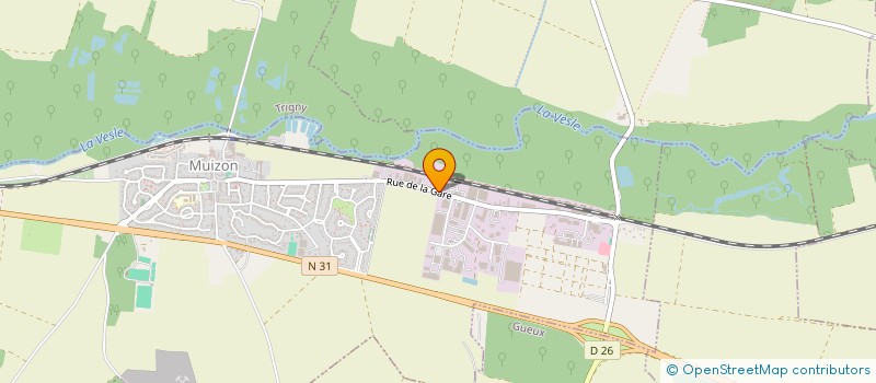 localisation de l'entreprise SOCIETE DE SILVESTRI ET COLOT à MUIZON