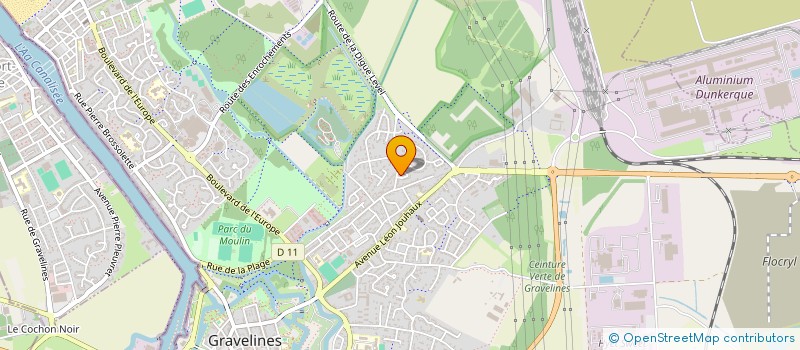 localisation de l'entreprise SOCIETE DE SOUDURE ENTRETIEN MONTAGE à GRAVELINES