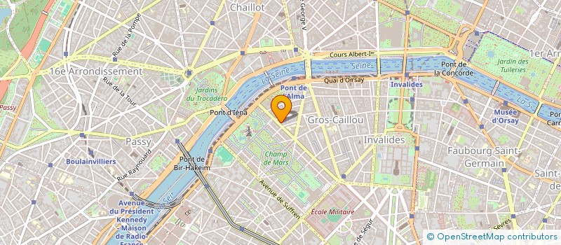 localisation de l'entreprise SOCIETE DE SOUSSE à PARIS