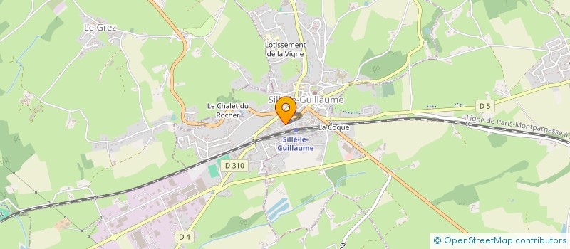 localisation de l'entreprise SOCIETE DE STOCKAGE CRF  SILLE-LE-GUILLAUME