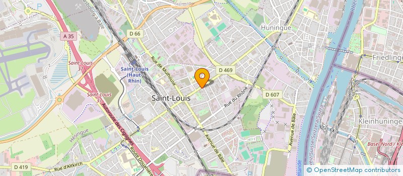 localisation de l'entreprise SOCIETE DE SURVEILLANCE PRIVEE SIBA à SAINT-LOUIS