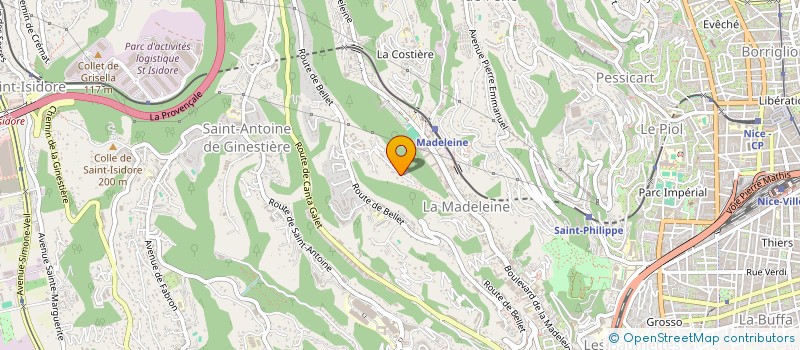localisation de l'entreprise SOCIETE DE TAXI MEDICALISE 06 à NICE
